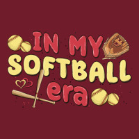 In My Softball Era Zipper Hoodie | Teevron