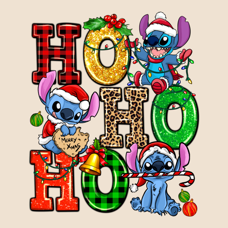 Ho Ho Ho Stitch Urban Heavy Tee by AdoDesignShop | Teevron