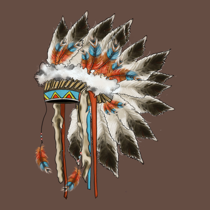 Indian Headress Long Sleeve Tee by AdoDesignShop | Teevron