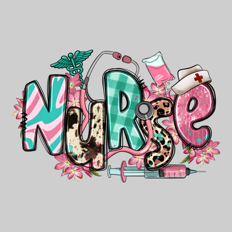 Floral Nurse Premium Tee by RanaPortraitStore | Teevron