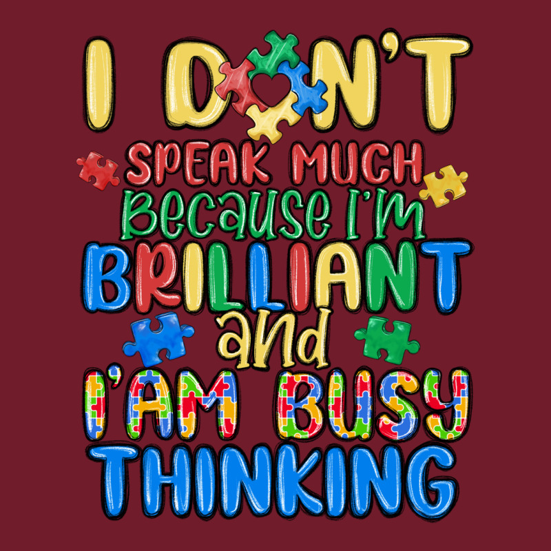 Dont Speak Much Because Im Brilliant Zipper Hoodie by MaliasSmallBusiness | Teevron