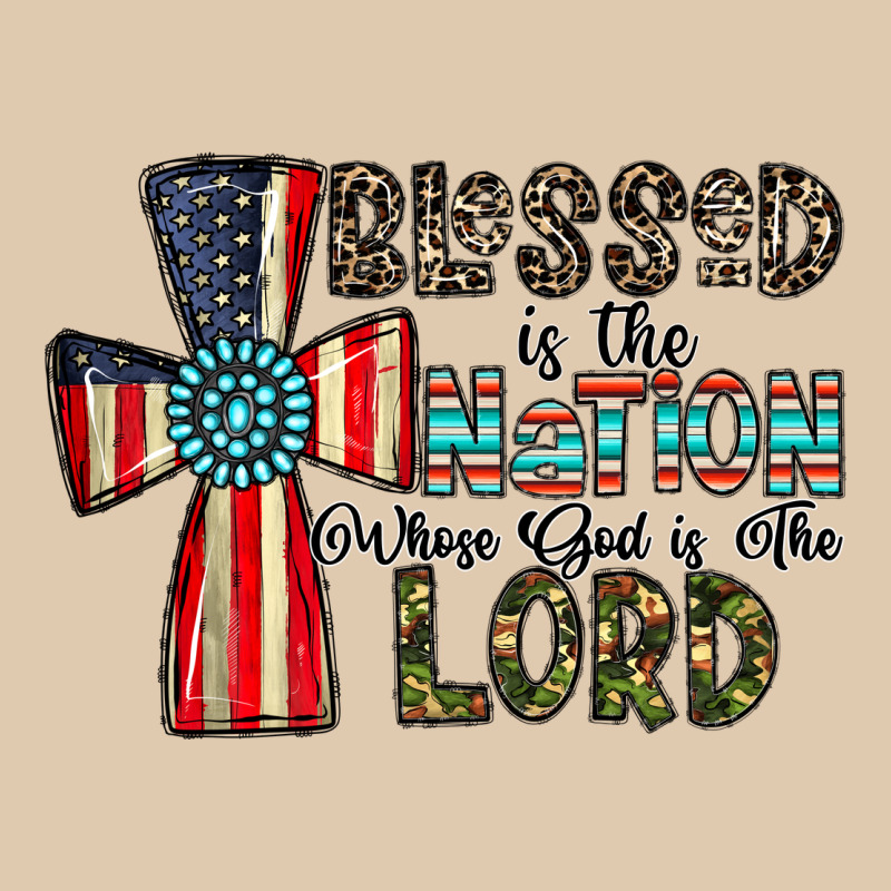 Blessed İs The Nation Whose God Is The Lord Heavyweight Sweatshirt by CowhideDigitalArt | Teevron
