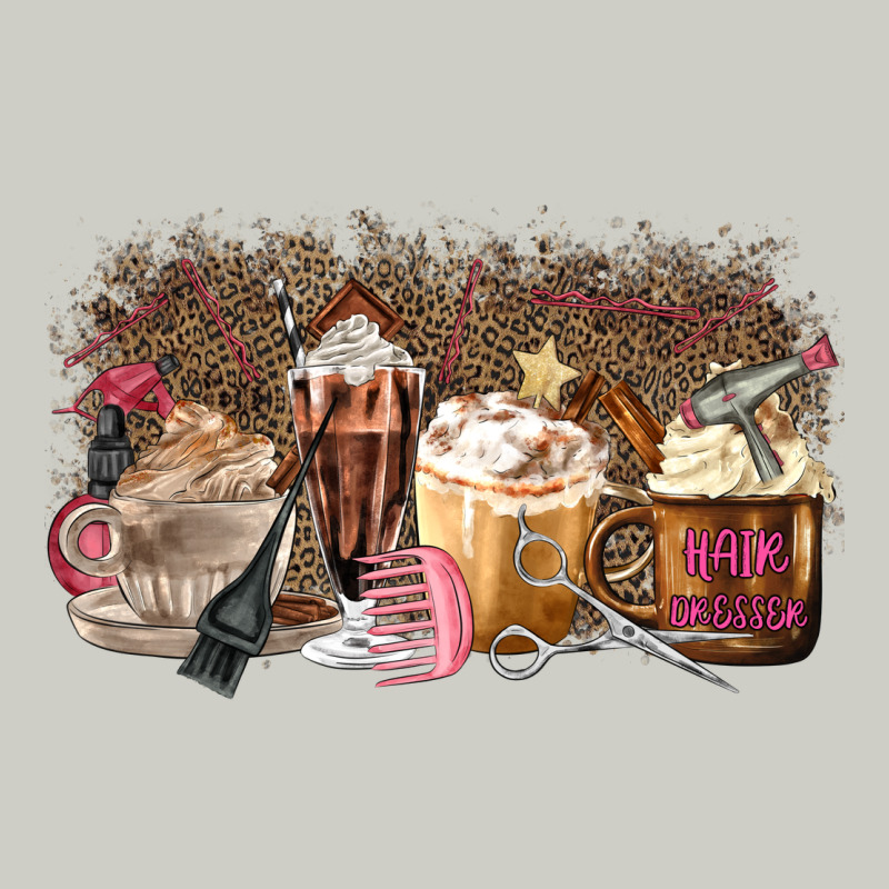 Hair Dresser Coffee Cups Heavyweight Hoodie by MaliasSmallBusiness | Teevron