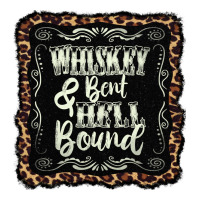 Whiskey Bent Hell Bound Black Premium Hoodie | Teevron