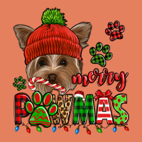 Merry Pawmas Christmas Yorkie Classic Tee | Teevron