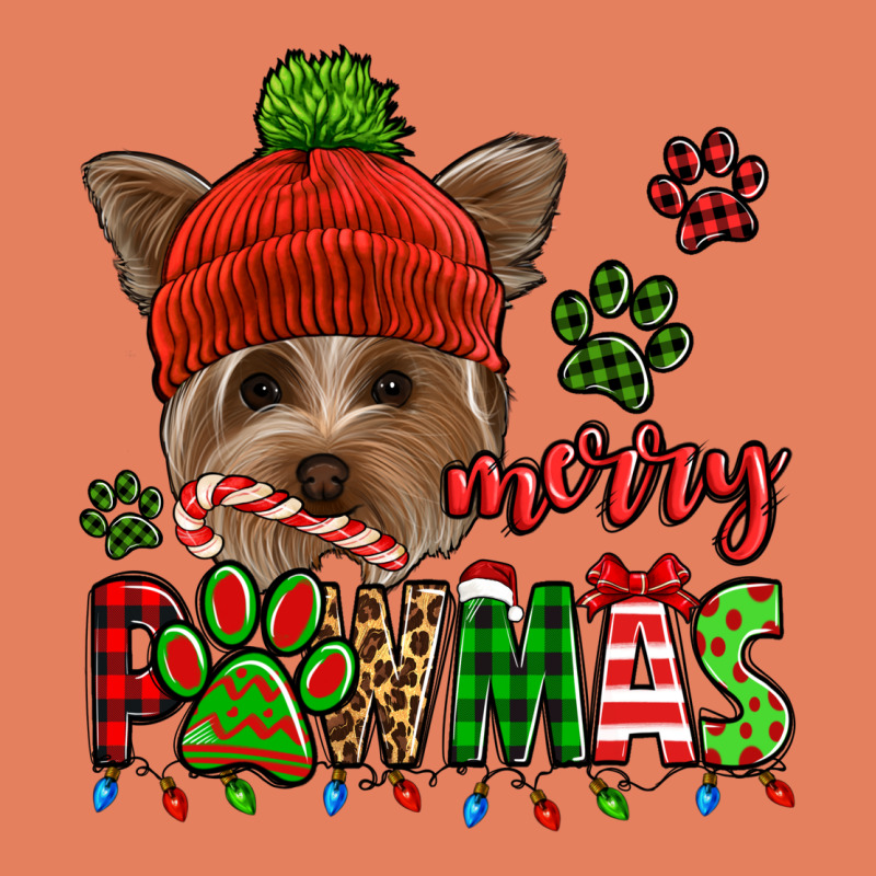 Merry Pawmas Christmas Yorkie Classic Tee by Jasminsmagicworld | Teevron