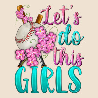 Let's Do This Girls Baseball Urban Heavy Tee | Teevron