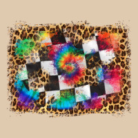 Race Leopard And Tie Dye Background Heavyweight Sweatshirt | Teevron