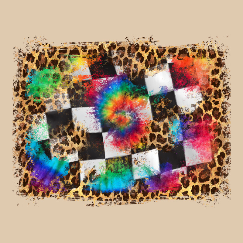 Race Leopard And Tie Dye Background Heavyweight Sweatshirt by HRA Design Shop | Teevron