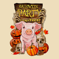 Halloween Party Pig Premium Hoodie | Teevron