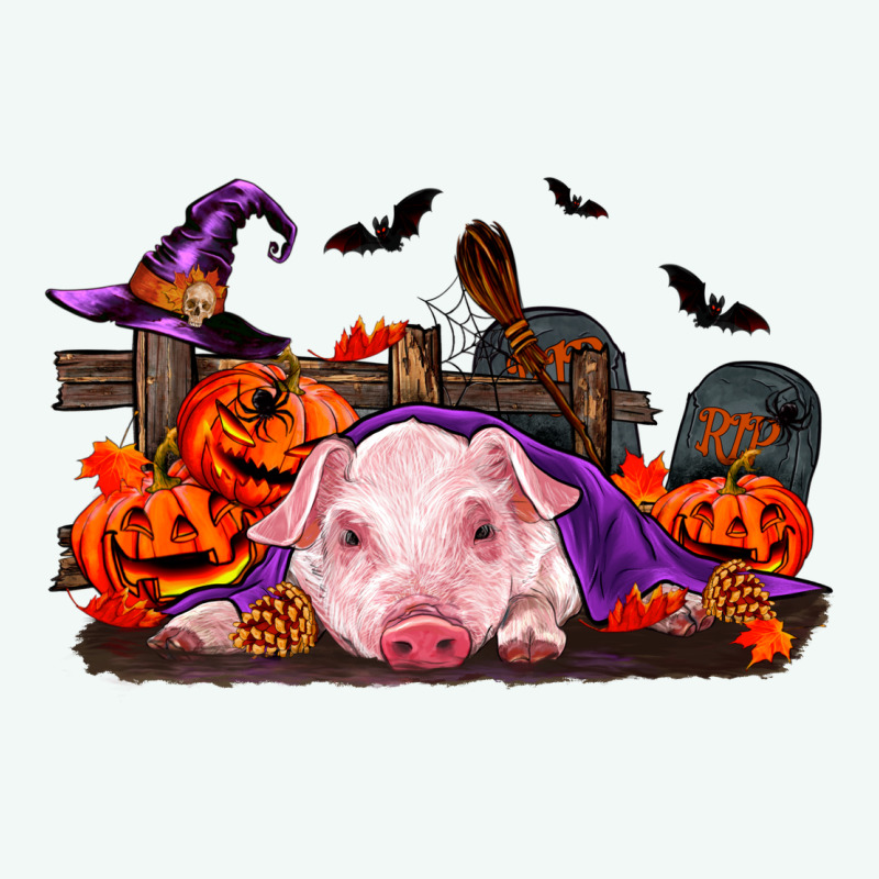 Halloween Baby Pig Premium Hoodie by RanaPortraitStore | Teevron