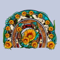 Sunflower Gemstone Leopard Cowhide Horseshoe Rainbow Long Sleeve Tee | Teevron