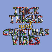 Thick Thighs And Christmas Vibes Long Sleeve Tee | Teevron