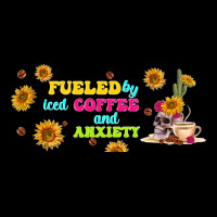 Fueled By ıced Coffee And Anxiety Urban Hoodie | Teevron