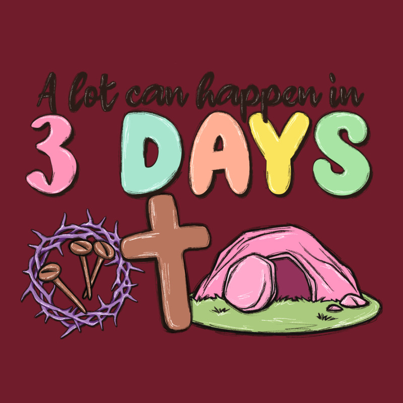 A Lot Can Happen In 3 Days Zipper Hoodie by MaliasSmallBusiness | Teevron