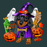 Halloween Dachshund Puppy Dog Premium Hoodie | Teevron