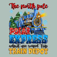 Thr North Pole Polar Express Admit One Round Trip Heavyweight Hoodie | Teevron