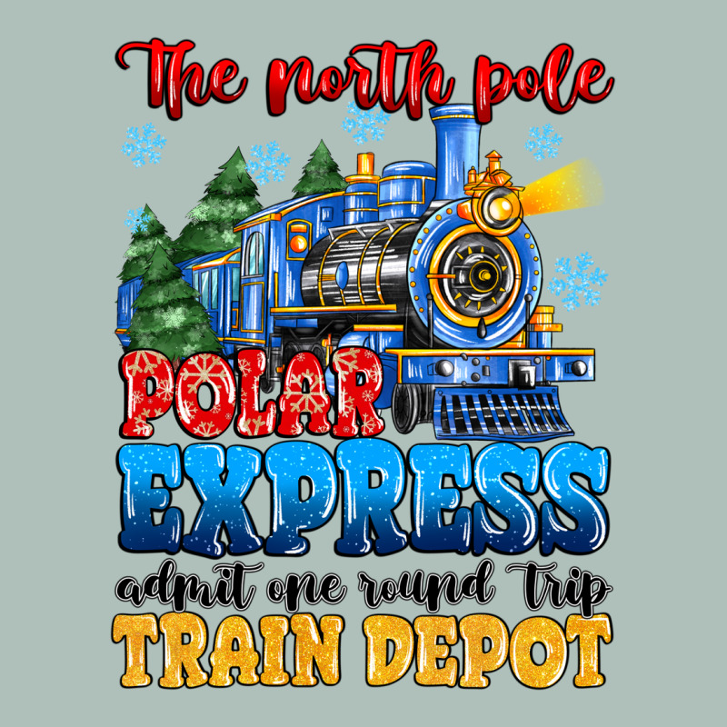 Thr North Pole Polar Express Admit One Round Trip Heavyweight Hoodie by MaliasSmallBusiness | Teevron
