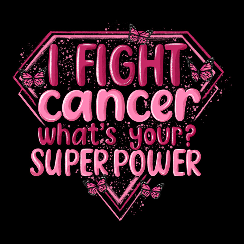 I Fight Cancer Whats Your Super Power Zipper Hoodie by MaliasSmallBusiness | Teevron