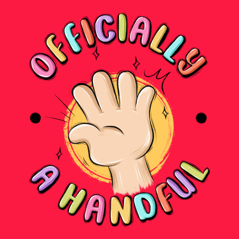 Officially A Handful Zipper Hoodie by MaliasSmallBusiness | Teevron