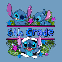 Preview Flower Stitch 6 Th Grade Urban Heavy Tee | Teevron