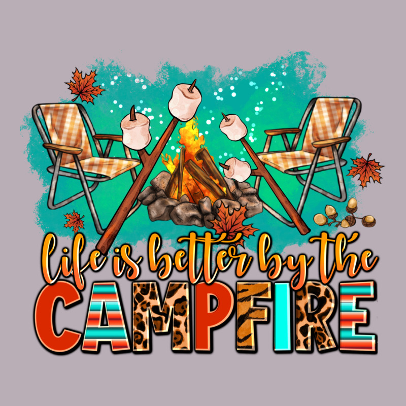 Life Is Better By The Campfire Vintage Tee by AdoDesignShop | Teevron