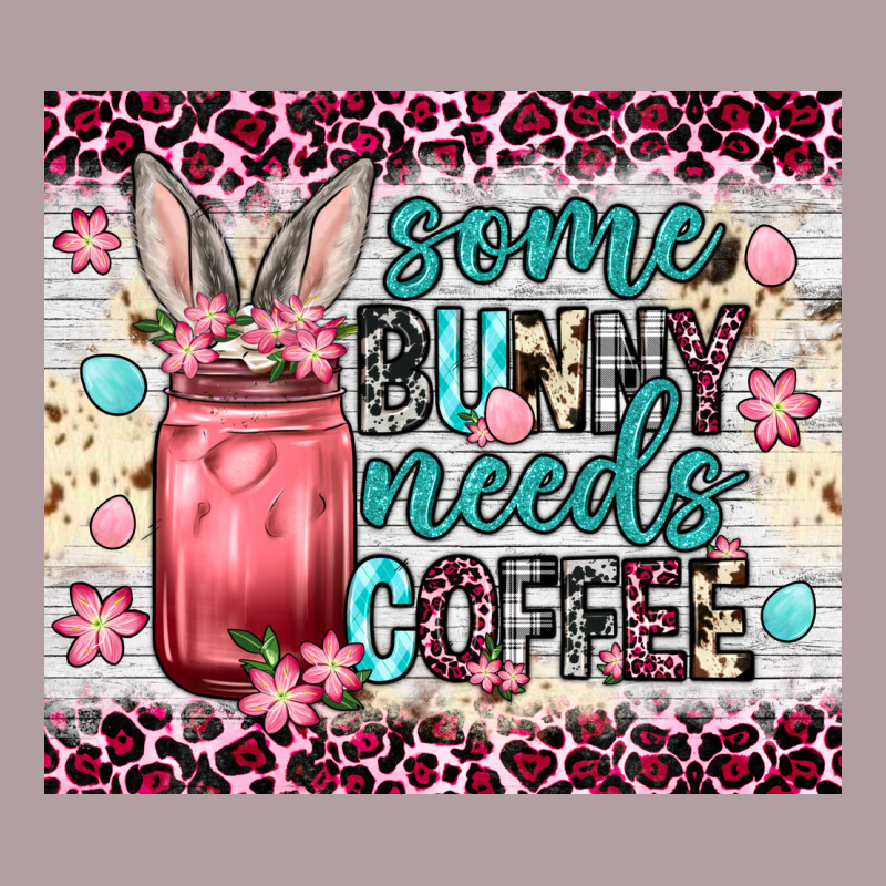 Some Bunny Needs Coffee 20oz Tumbler Vintage Hoodie by Neo Western | Teevron