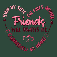 Side By Or Miles Apart Friends Will Always Be Conn Zipper Hoodie | Teevron