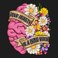 Your Anxiety Is A Lying Bitch Heavyweight Hoodie | Teevron