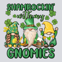 Shamrock With My Gnomies Zipper Hoodie | Teevron