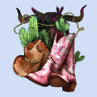 Cowgirl Boots Hat Horns Cactus Urban Hoodie | Teevron