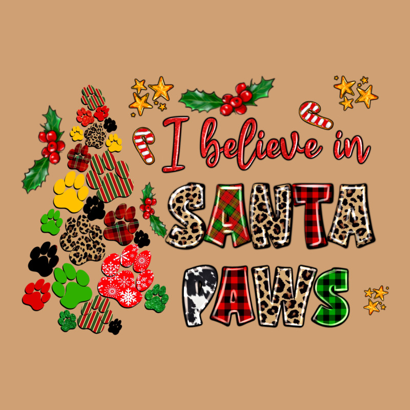 I Believe In Santa Paws Vintage Tee by AdoDesignShop | Teevron