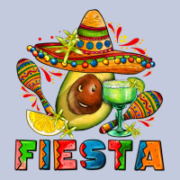 Fıesta With Avocado And Sombrero Long Sleeve Tee | Teevron