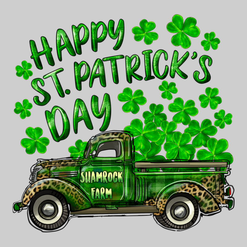 Happy St. Patricks Day Shamrock Farm Truck Premium Tee by RanaPortraitStore | Teevron
