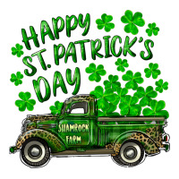 happy st. patricks day shamrock farm truck | Teevron