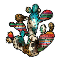 Serape Cactus Long Sleeve Tee | Teevron