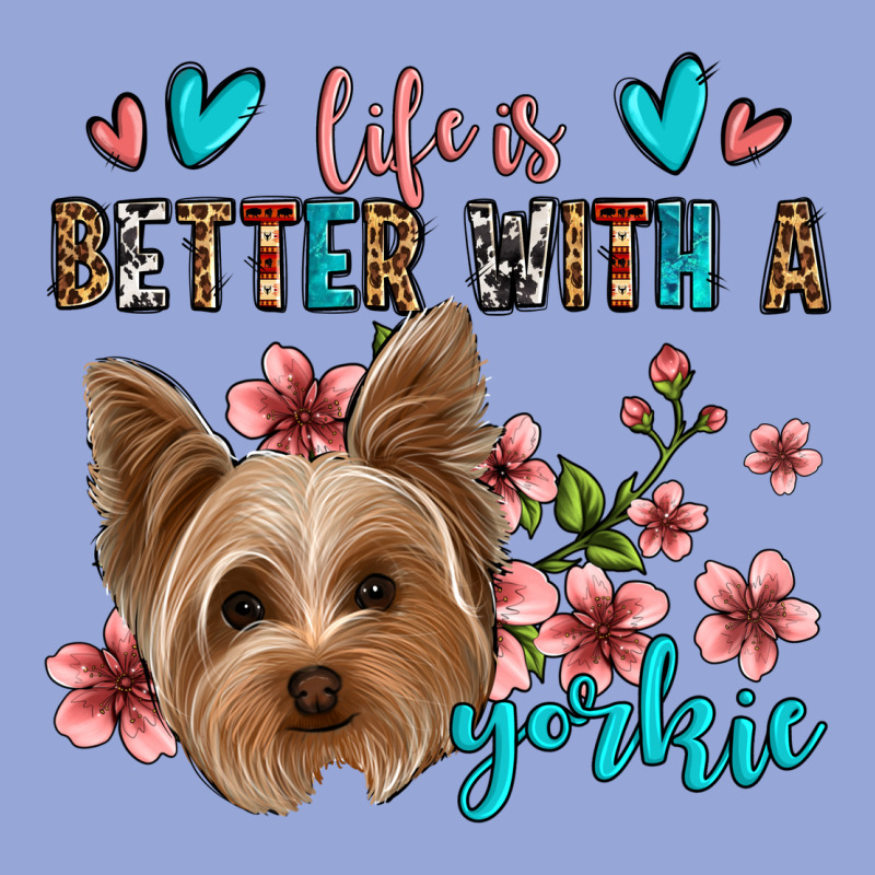 Life Is Better With A Yorkie Classic Tee by Jasminsmagicworld | Teevron