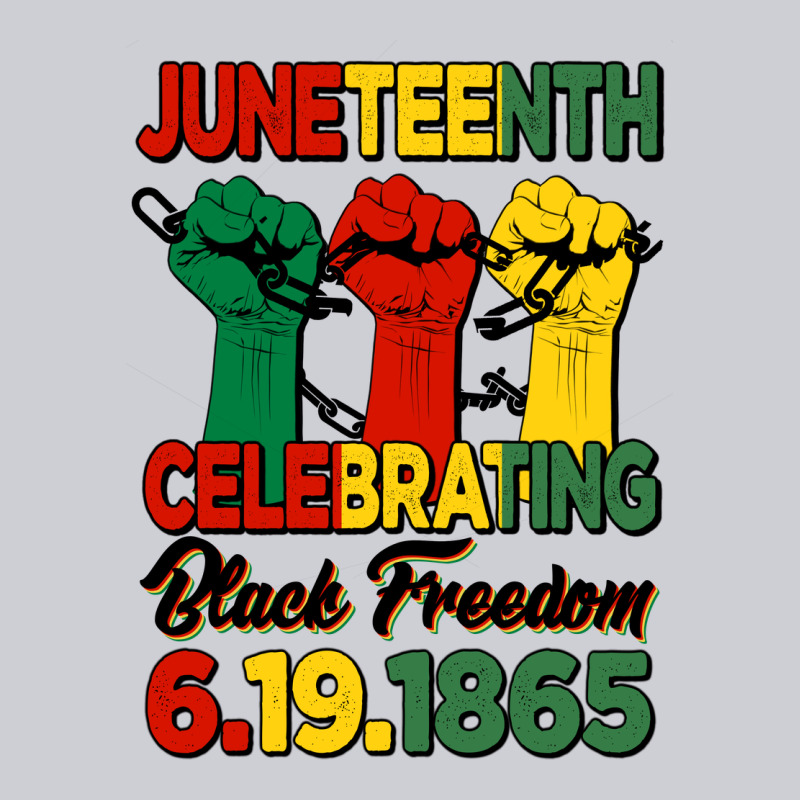 Juneteenth Celebrating Black Freedom Heavyweight Sweatshirt by HRA Design Shop | Teevron