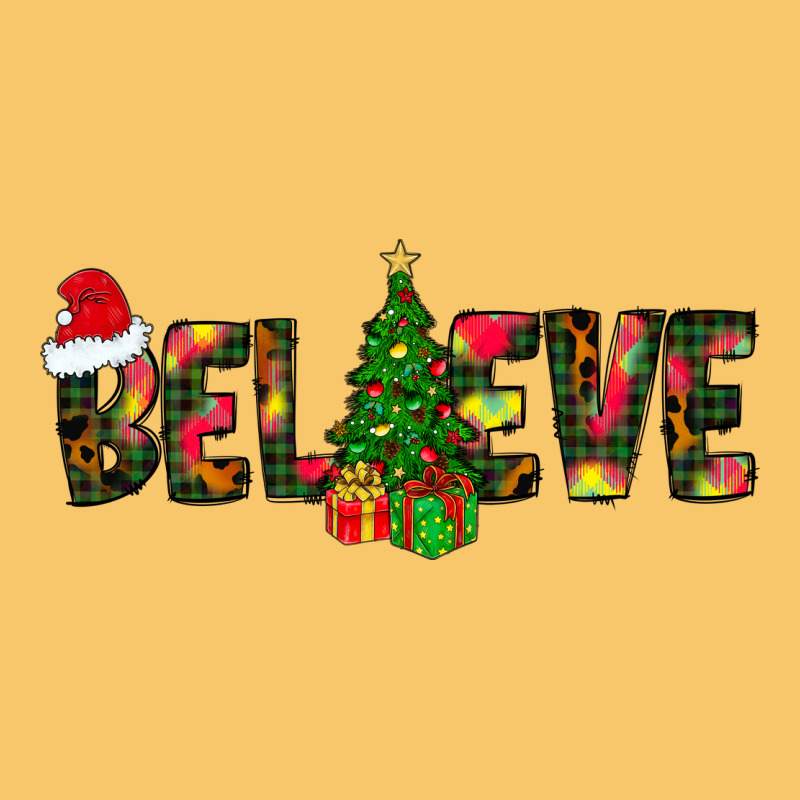Believe Christmas Vintage Hoodie by CowhideDigitalArt | Teevron