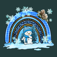 Winter   Rainbow And Snowman Classic Tee | Teevron