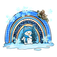 winter   rainbow and snowman | Teevron