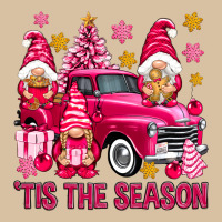 Tis' The Season Pink Christmas Gnomes Truck Heavyweight Hoodie | Teevron