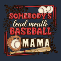 Somebody's Loud Mouth Baseball Mama Zipper Hoodie | Teevron