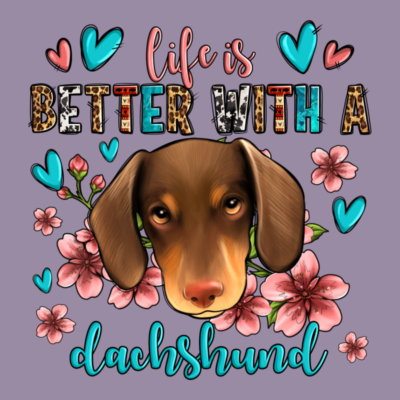 Life Is Better With A Dachshund Classic Tee by Jasminsmagicworld | Teevron
