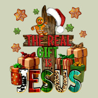 The Real Gift Is Jesus Heavyweight Hoodie | Teevron