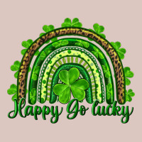 Saint Patricks Day Happy Go Lucky Rainbow Premium Hoodie | Teevron