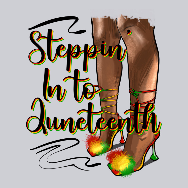 Steppin' In To Juneteenth Heels Heavyweight Sweatshirt by HRA Design Shop | Teevron