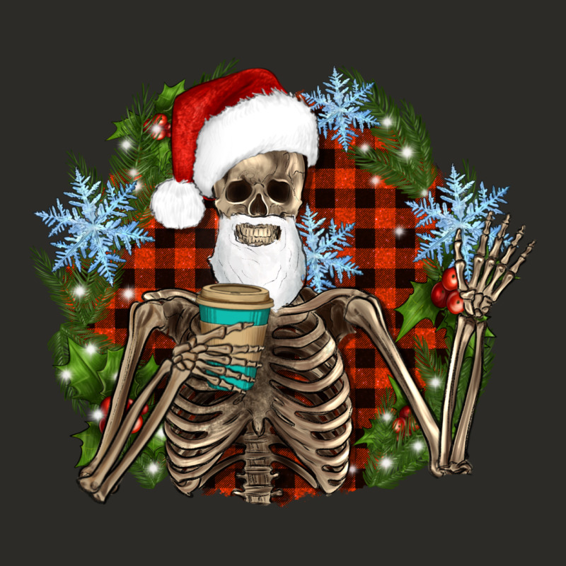 Santa Skeleton Christmas Heavy Core Tee by Artiststas | Teevron