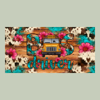 Bus Driver School Bus Cowhide License Plate Long Sleeve Tee | Teevron