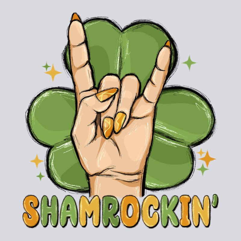 St. Patrick's Day Shamrockin' Zipper Hoodie by MaliasSmallBusiness | Teevron